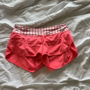 Pink Lululemon Shorts